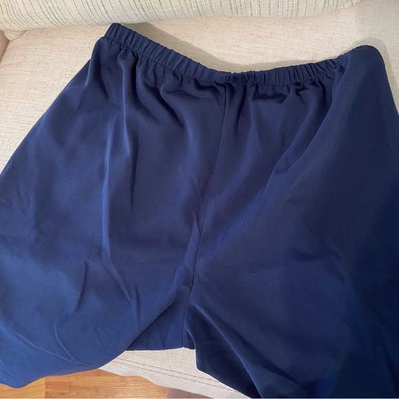 Drawstring style navy scrub pants by Jockey - Picture 4 of 4